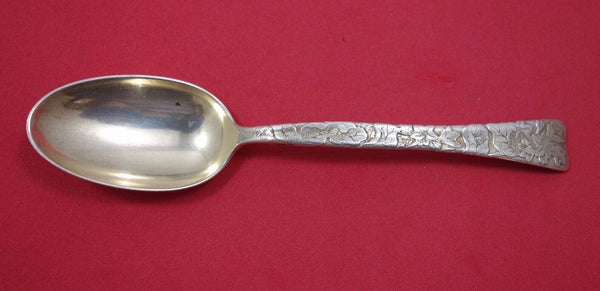 Lap Over Edge Acid Etched by Tiffany & Co. Sterling Silver Teaspoon Arbutus 6"