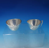 Michelsen Sterling Silver Danish Coffee Set 3pc w/ Wood Handle / Finial (#5130)