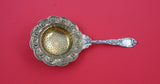 Chrysanthemum Vermeil by Tiffany and Co Sterling Tea Strainer rare GW 7 1/2"