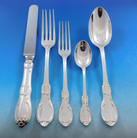 Penthievre by Odiot France 950 Sterling Silver Flatware Set Service 61 pc Dinner