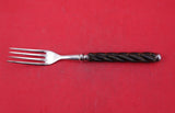 Tonga by Alain Saint Joanis Silver Plate Dinner Fork w/ blackwood never used 8"