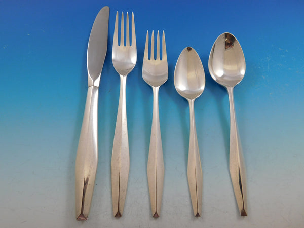 Diamond by Reed & Barton Sterling Silver Flatware Set for 8 Service 40 pc Ponti