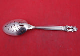 Acorn by Georg Jensen Sterling Silver Olive Spoon Pierced w/ GI Mark Original 6"