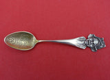 Sunny South by Shiebler Sterling Souvenir Spoon GW "92' St Augustine FLA" 3 1/4"