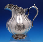 Violet by Whiting Sterling Silver Water Pitcher Rare #7000 8" x 9" (#7664)