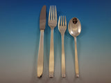 Funkis AKA Pattern 29 by Evald Nielsen Danish Sterling Silver Flatware Set 12