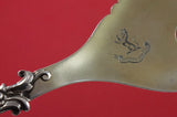 Shiebler Sterling Silver Fish Serving Set 2pc GW w/Lion Crest & Fork Pcd 12 1/2"