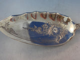 Cluny by Gorham Sterling Silver Fish Server Bright Cut Blade 11 1/2" C1890'S