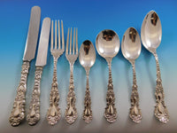 Imperial Chrysanthemum Gorham Sterling Silver Flatware Set Service 105 pc Chest