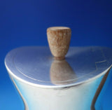 Michelsen Sterling Silver Danish Coffee Set 3pc w/ Wood Handle / Finial (#5130)