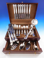 Eccentrica by Rosenthal Bulgari Sterling Silver Flatware Set 54 pc Modernist Din