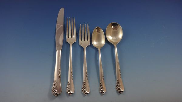 Engagement by Oneida Sterling Silver Flatware Set Service 64 Pieces