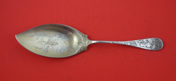 King William Engraved by Tiffany and Co Sterling Ice Cream Server GW 10 5/8"