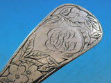 Clematis by Gorham Sterling Silver Soup Ladle AS Large 12" Heirloom Silverware