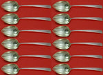 Craftsman by Towle Sterling Silver Grapefruit Spoon Custom Set 12 pcs 6" Fluted