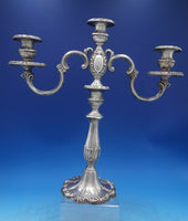 Rochambeau by Mueck-Carey Co Sterling Silver Candelabra Pair 3-Light (#6382)