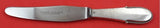Beaded by Georg Jensen Sterling Silver Luncheon Knife Short Handle 7 3/4"
