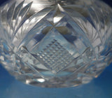Violet by Unknown Sterling Silver and Cut Crystal Dresser Jar circa 1920 (#5907)