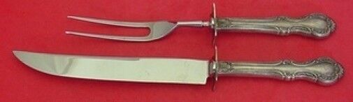 Southern Colonial by International Sterling Silver Steak Carving Set 10 1/2"