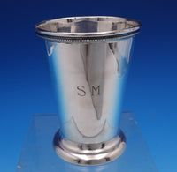 Georg Jensen USA Sterling Silver Mint Julep Cup Reproduction #973 Beaded (#7864)