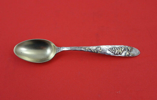 Lap Over Edge Mixed metals by Tiffany Sterling Coffee Spoon GW Wisteria 4 7/8"