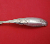 Dutch .833 Silver Coffee Spoon Bright-Cut 4 3/4" with Date Letter 1881
