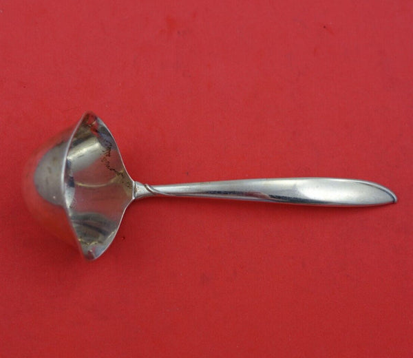 Silver Rhythm by International Sterling Silver Sauce Ladle 5 1/2" Serving