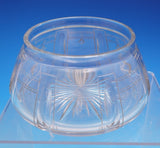 King Albert by Whiting Sterling Silver Glass Dresser Jar Etched #8583 (#9141)