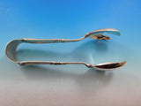 Esteval by Buccellati Italy Sterling Silver Ice Tong Pierced Double Bowl 8 1/4"