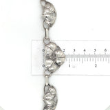 Sterling Kalo Leaf Necklace Handwrought Jewelry by Bjarne Axness (#J6827)