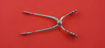 Acorn by Various Maker Sterling Sterling Sugar Nips 3 3/4" Spain hallmark