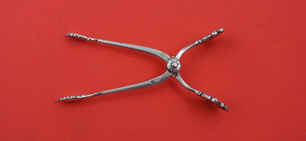 Acorn by Various Maker Sterling Sterling Sugar Nips 3 3/4" Spain hallmark
