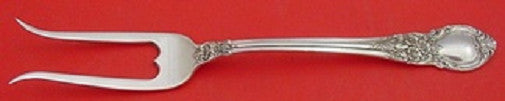 American Victorian by Lunt Sterling Silver Roast Beef Serving Fork Custom 7 1/4"