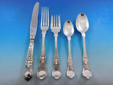 Coburg by Wallace Sterling Silver Flatware Set 8 Service Dinner 40 pcs