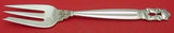 Acorn by Georg Jensen Sterling Silver Pastry Fork 3-Tine 1 Wide Tine GI/GJ Mark