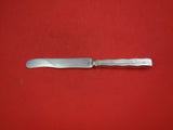 Lap Over Edge Acid Etched by Tiffany Sterling Dessert Knife HHAS w/Monkeys
