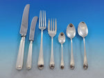 Saxon by Birks Canada Sterling Silver Flatware Set for 8 Service 63 pieces