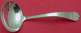 Lotus by Watson-Wallace Sterling Silver Gravy Ladle 6" Heirloom Vintage Serving