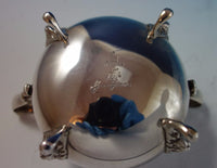 Georgian by Poole Sterling Silver Sugar & Creamer w/Applied Lion Head Feet #2026