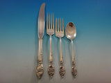 Enchanting Orchid by Westmorland Sterling Silver Flatware Set 8 Service 62 Pcs