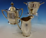 Antique by Wallace Sterling Silver Tea Set 6pc #3370 (#2458)