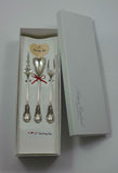 American Victorian by Lunt Sterling Silver "I Love You" Serving Set 3pc Custom