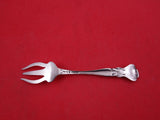 Pond Lily by Paye and Baker Sterling Silver Pastry Fork 3-tine 5 1/8"