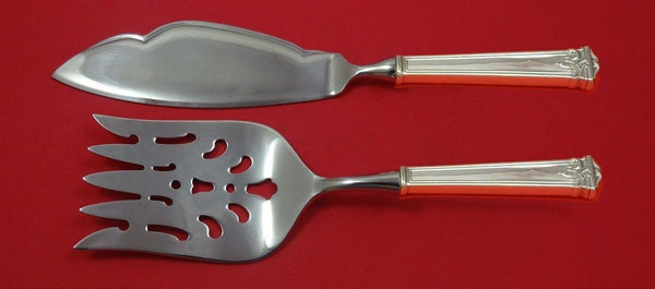 Trianon by International Sterling Silver Fish Serving Set 2 Piece Custom HHWS