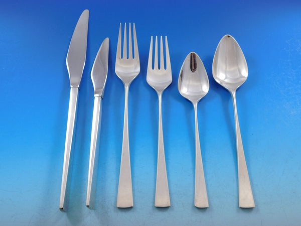Dimension by Reed & Barton Sterling Silver Flatware Service for 12 Set 79 pcs