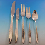 White Paisley by Gorham Sterling Silver Flatware Service for 8 Set 45 pieces