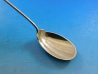 Bust by Gorham Sterling Silver Ice Cream Spoon Gold Washed 6" Vintage Figural