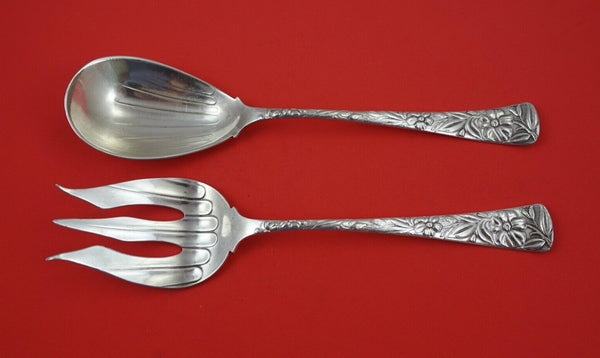 Magnolia by International/ Rogers Silverplate Salad Serving Set 10"