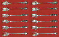 Grande Renaissance by Reed and Barton Sterling Silver Cocktail Fork Set 12 pcs