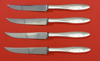 Awakening by Towle Sterling Silver Steak Knife Set 4pc HHWS  Custom Made 8 1/2"